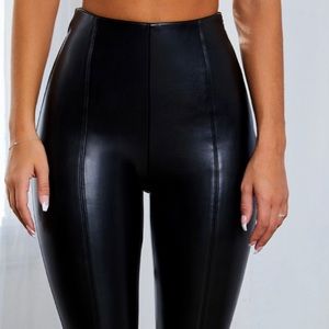 Babyboo Fashion leather pants